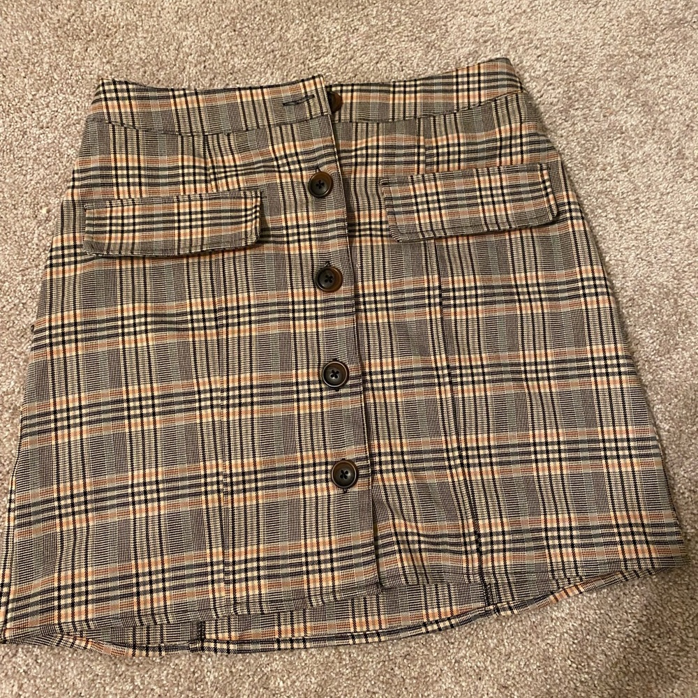 Urban Outfitters Plaid Skirt